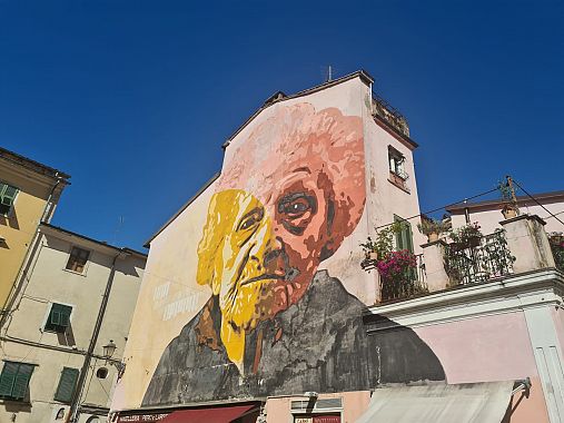 Il murale a Francesca Rolla