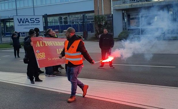 La manifestazione a Livorno