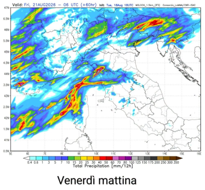 mappa meteo